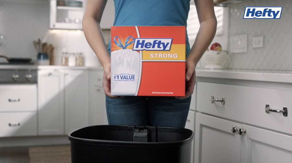 Strong Kitchen Trash Bags Hefty